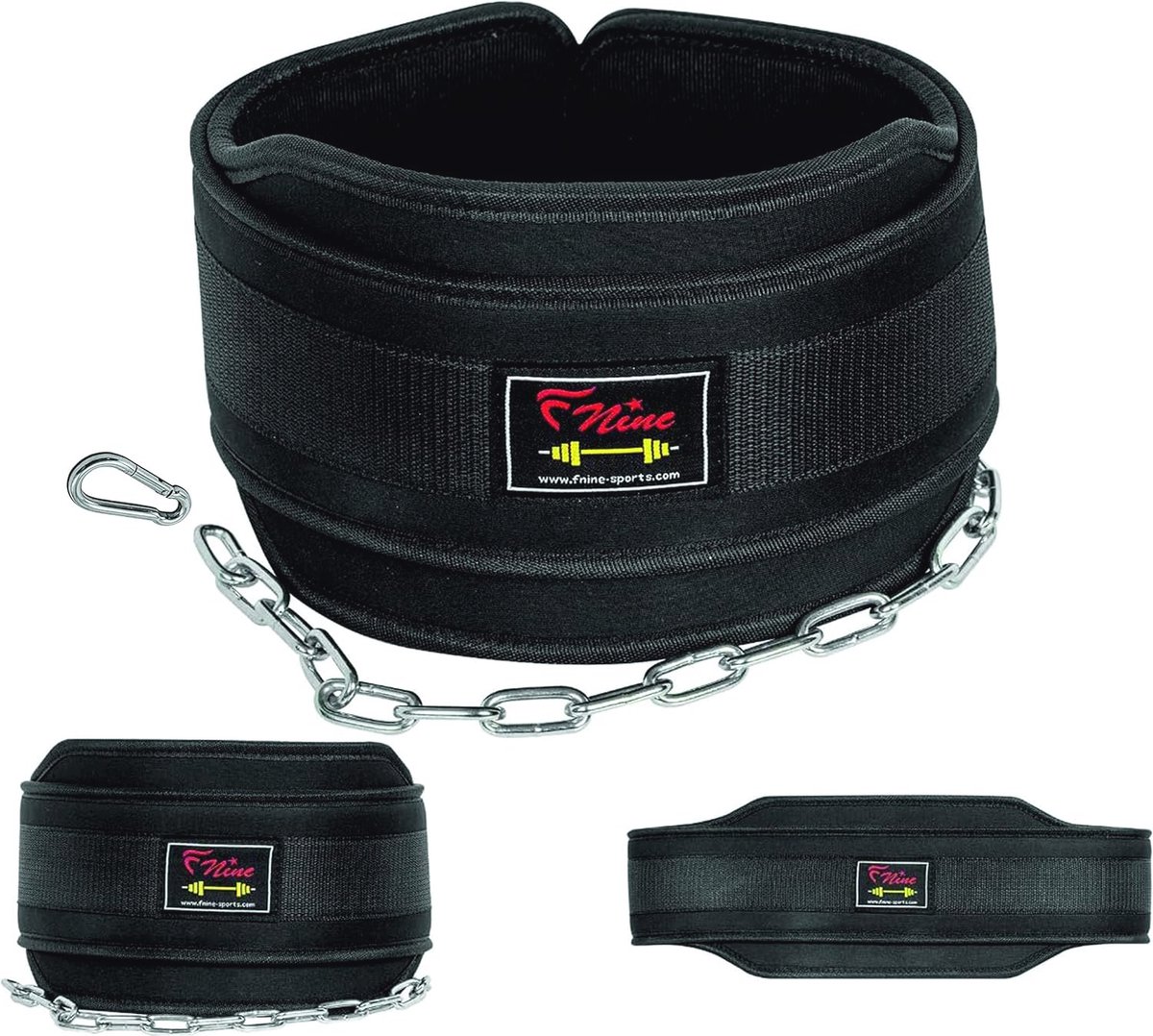 Verstelbare Dipping Riem met Ketting voor Gewichtheffen en Fitness