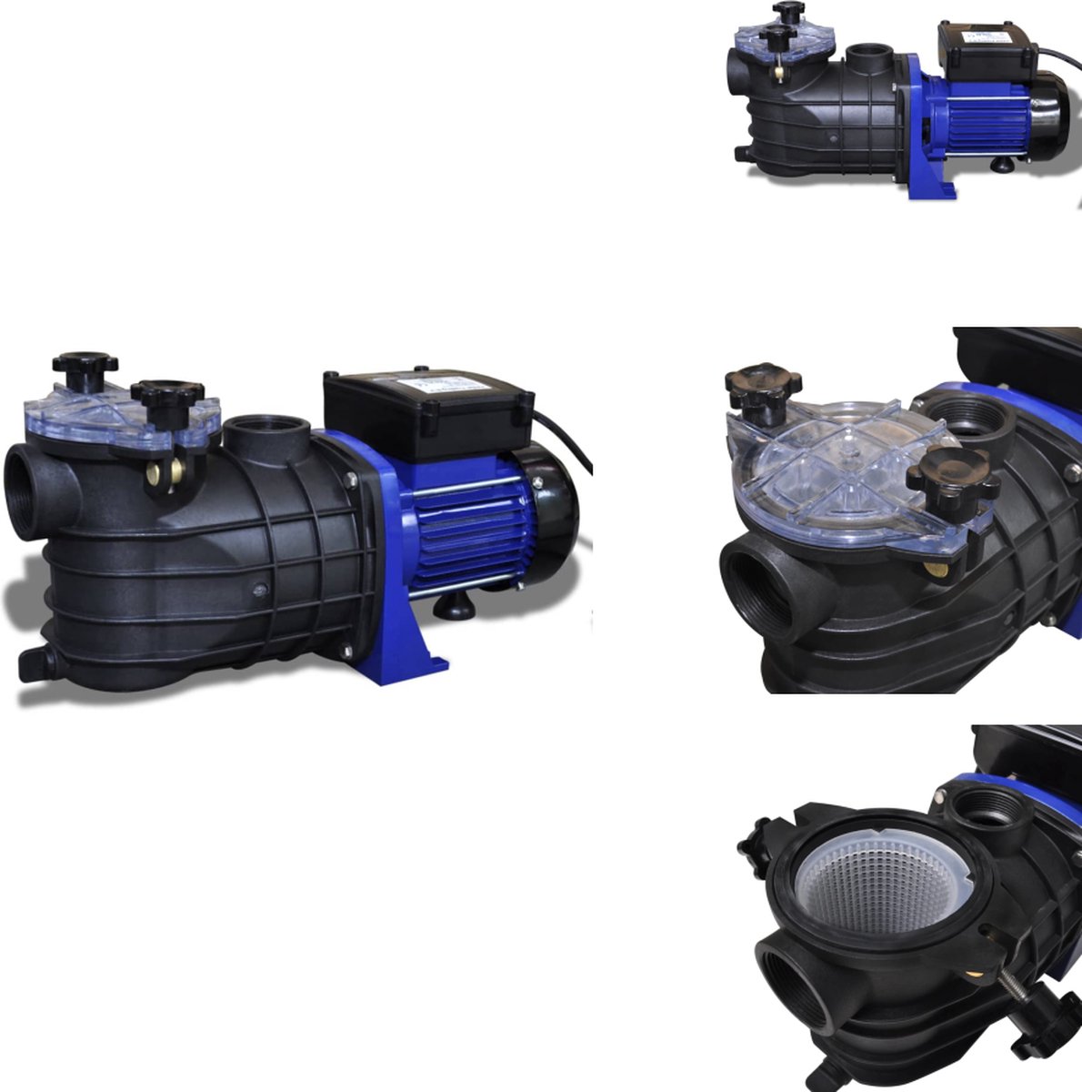 vidaXL Zwembadfilter – Zwembadfilters – Zwembadpomp – Zwembadpompen – Elektrische zwembadpomp 500W blauw vidaXL Zwembadfilter – Zwembadfilters – Zwembadpomp – Zwembadpompen – Elektrische zwembadpomp 500W blauw