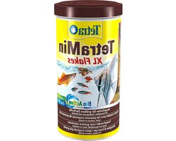 Hoofdvoering Alle Siervissen XL-Flakes 1 L Meerkleurig - Topkwaliteit Voer tetramin flakes