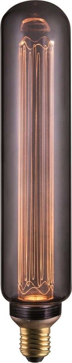 LED Buislamp E27 - 4.3W - Smoke - 30cm - 3 Standen Memory