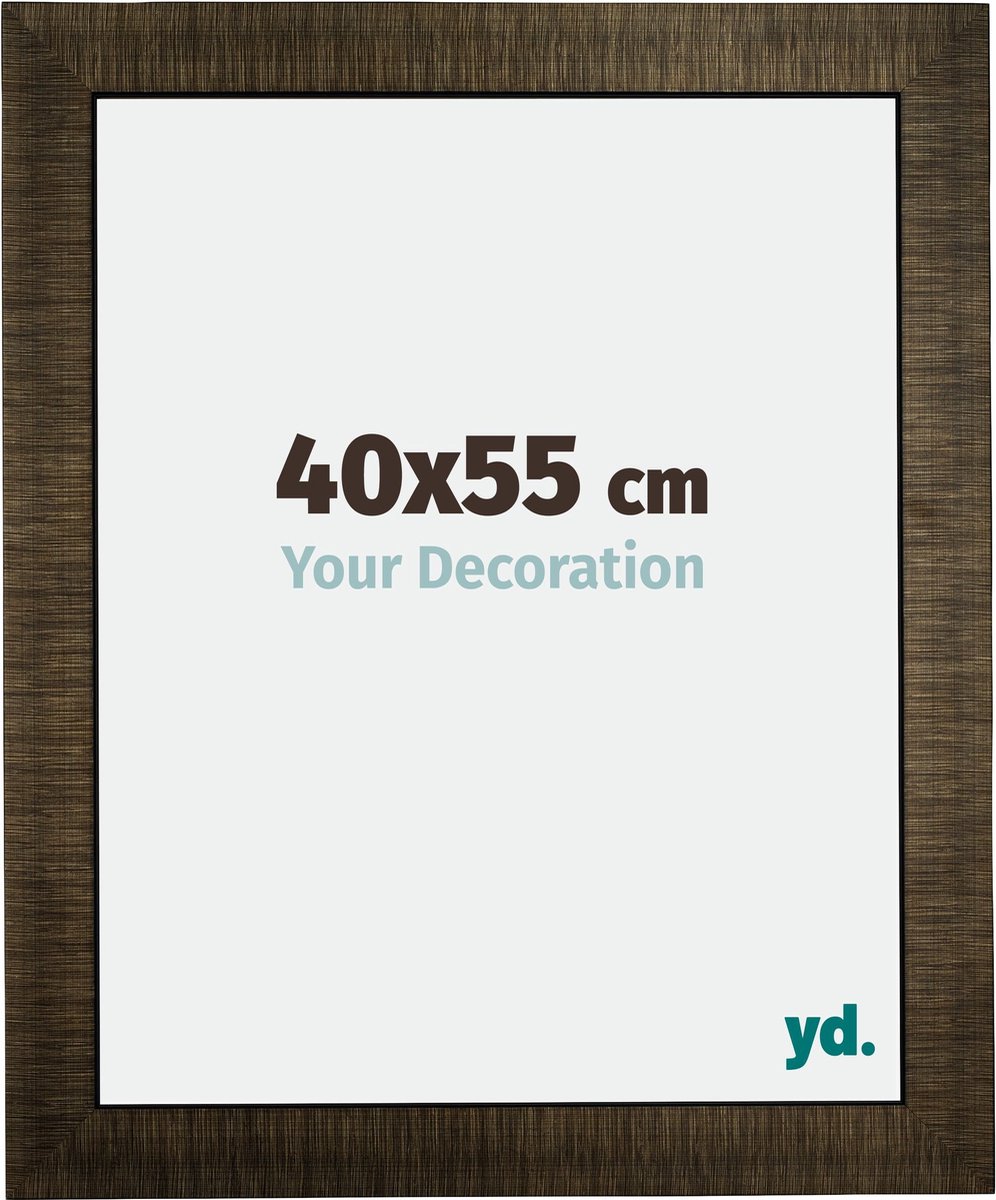 Your Decoration - Fotolijst 40x55 cm - Hout - Champagne Geborsteld - Leeds