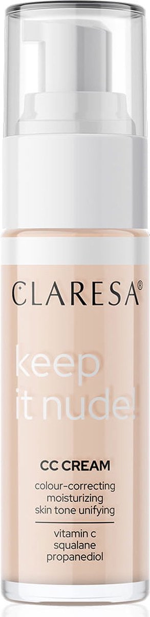 Claresa Krem CC Keep it Nude 101 Light
