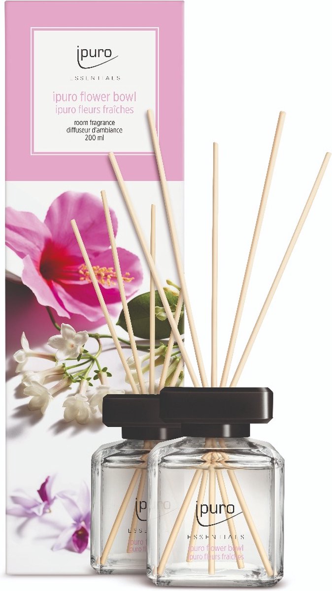 Goedkoopste Ipuro Flower Bowl 200ml - Geurstokjes