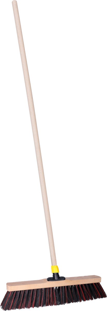 Goedkoopste Brumag Straatbezem ODIN voor harde ondergrond - Harde bezemkop van 40 cm breed - Houten steel 120 cm