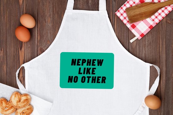 Akyol - neveu pas comme les other Tablier de cuisine - Neveu - arrière neveu - personne d'autre - anniversaire - cadeau - présent - merci - cadeau - 82 par 71 cm