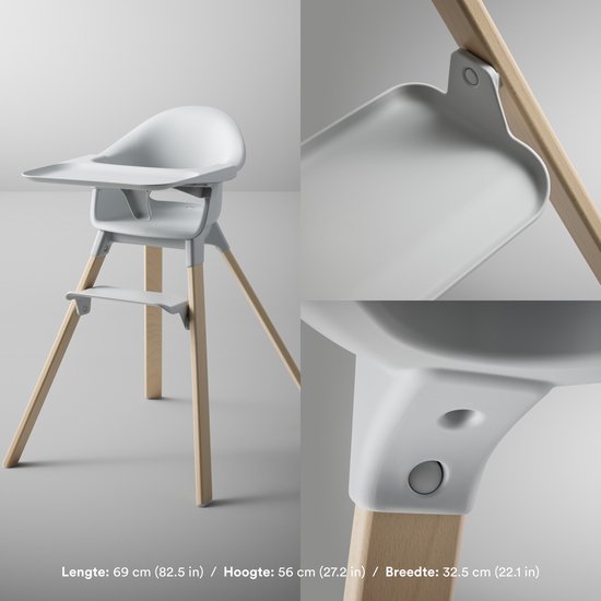 Stokke Clikk Kinderstoel - Grijs van Stokke — afbeelding 5