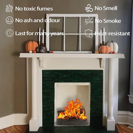 8- Delige Set Keramisch Hout | bio ethanol haarden en living