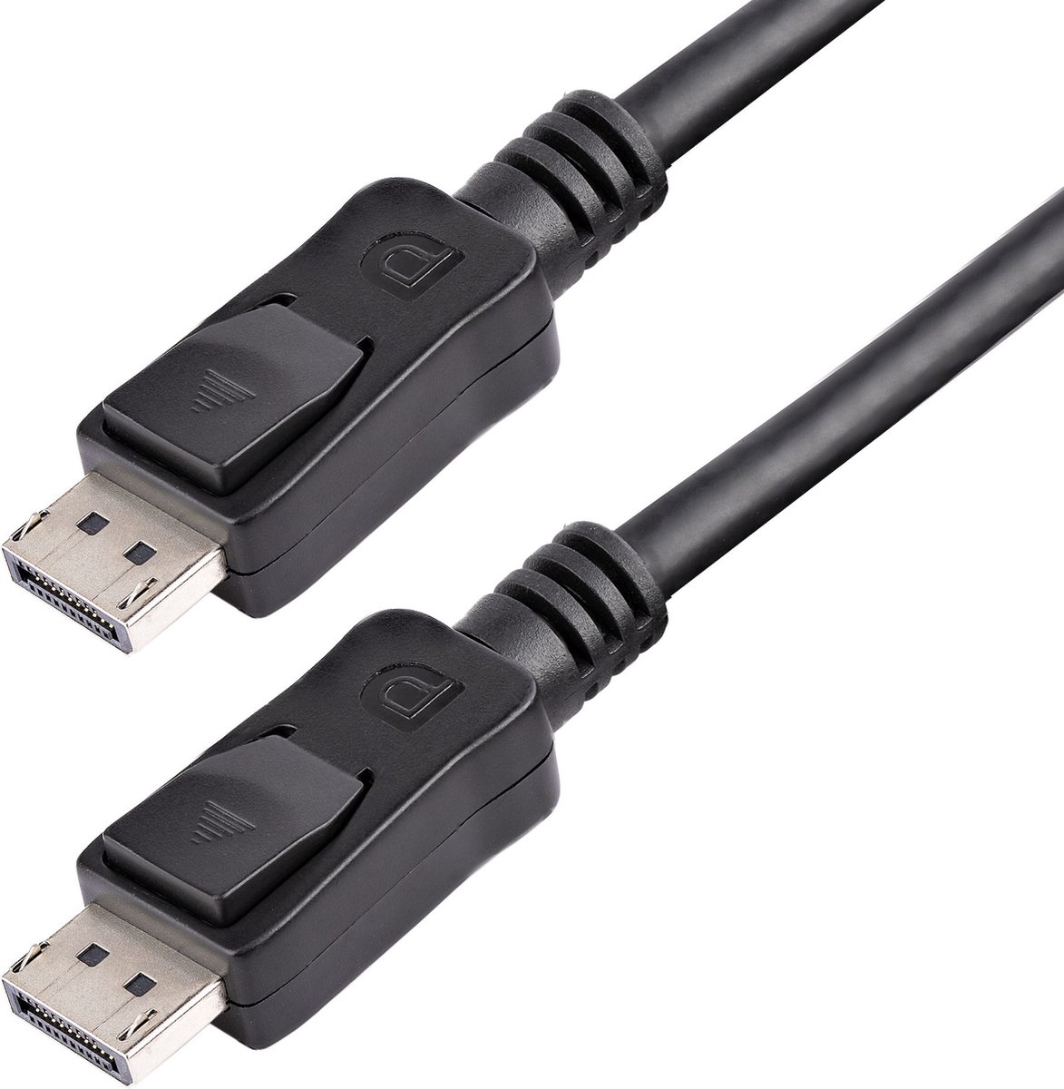 DisplayPort 1.2 kabel met sluitingen gecertificeerd, 1,8 m