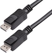 DisplayPort 1.2 kabel met sluitingen gecertificeerd, 1,8 m