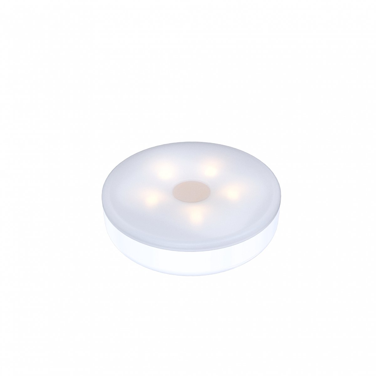 Calex draadloos nachtlampje - usb oplaadbaar kastverlichting - perfect voor keuken & kledingkast - eenvoudige installatie met magneet & 3m tape