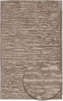 Tapis doux à poils longs – Beige uni – Tapis Boho Scandi – Salon, Chambre à coucher – 120 cm x 160 cm