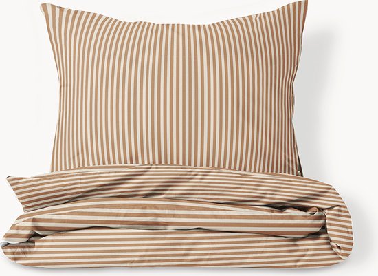 Foto: Petite am lie peuter dekbedovertrek 120x150 cm stripes kinderdekbedovertrek met kussensloop 50x60 cm 100 biologisch katoen handige instopstrook wasbaar op 60 c volg de strepen naar droomland