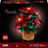 Bol.com LEGO Icons Kerstster Poinsettia - 10370 aanbieding