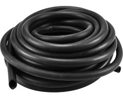 Zwart siliconen slang 16/22 mm - 5 meter - aansluiting filter aquarium vijver zwembaden