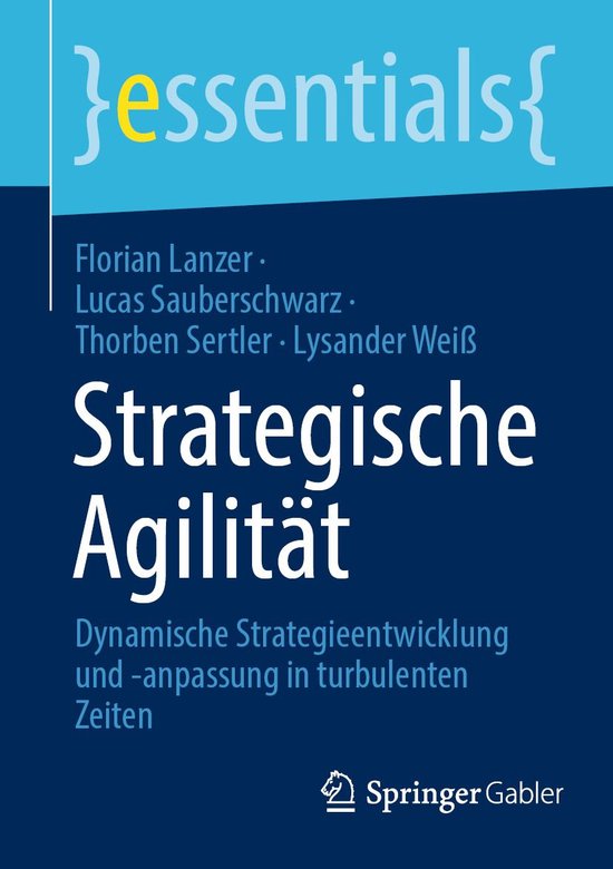 Business and Economics (German Language) - Strategische Agil ... - cover