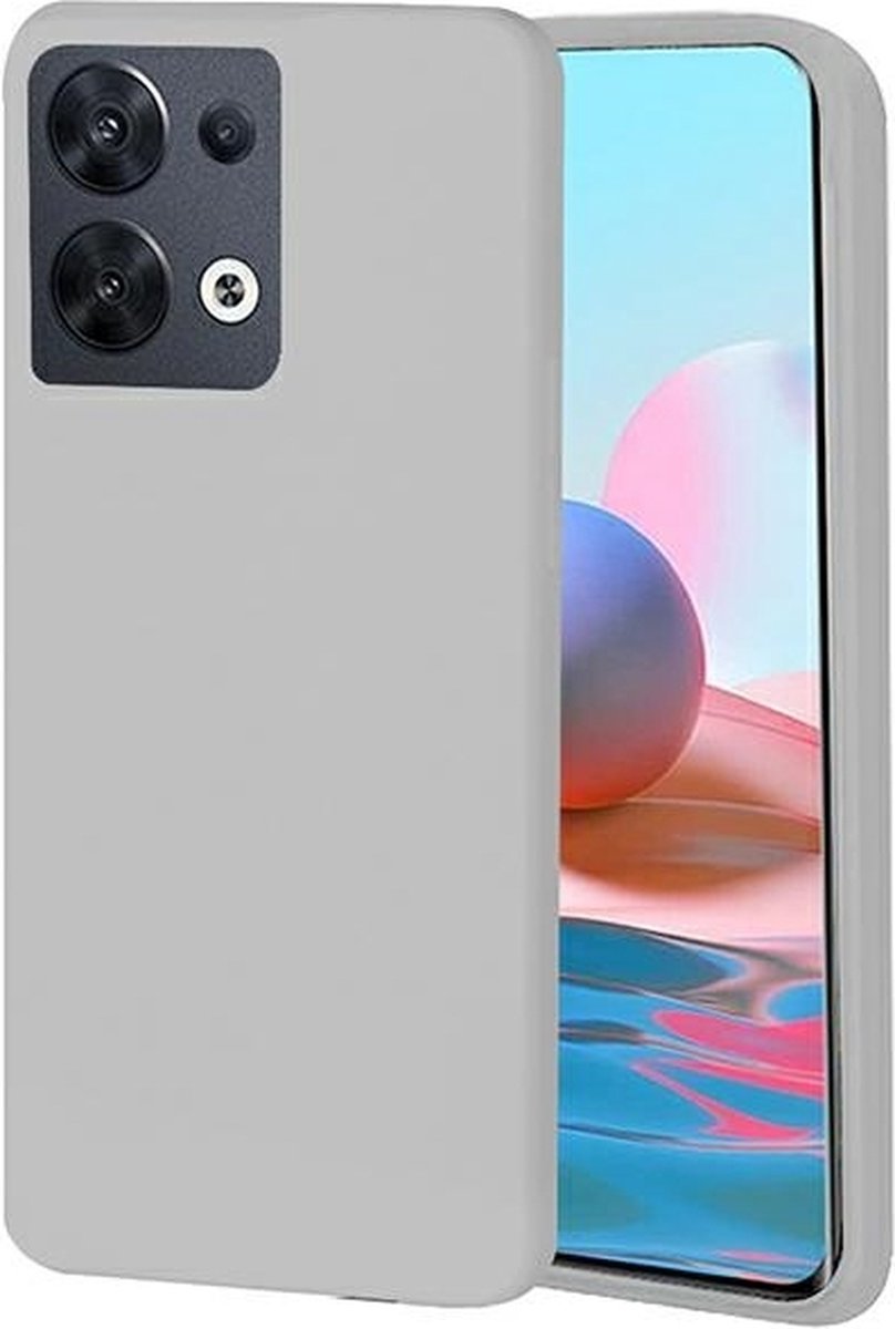 Beline Candy Case voor Oppo Reno 8 transparant/helder