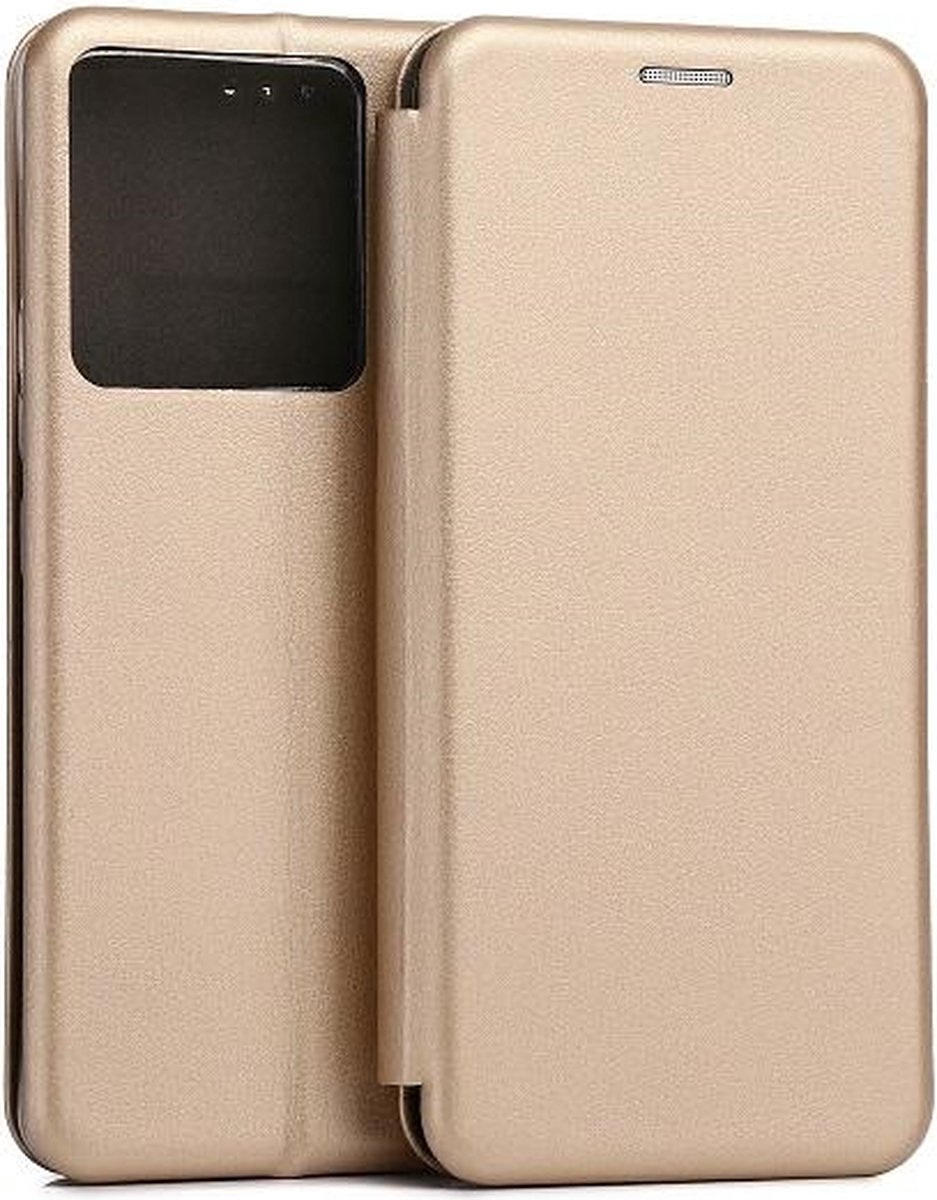 Beline Book Magnetisch Hoesje Xiaomi Redmi Note 13 Pro 5G goud/goud