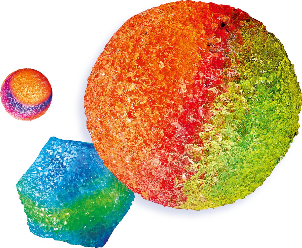 KOSMOS Bouncing Balls - Experimenteerset - Maak Je Eigen Stuiterballen - Inclusief Glow-in-the-Dark Effecten en Wiebeloogjes - Tot 20 Stuiterballen - STEM Speelgoed - Vanaf 8 Jaar — afbeelding 12