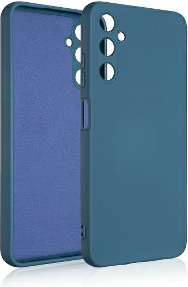 Beline Hoesje Siliconen Samsung A05s A057 blauw/blauw