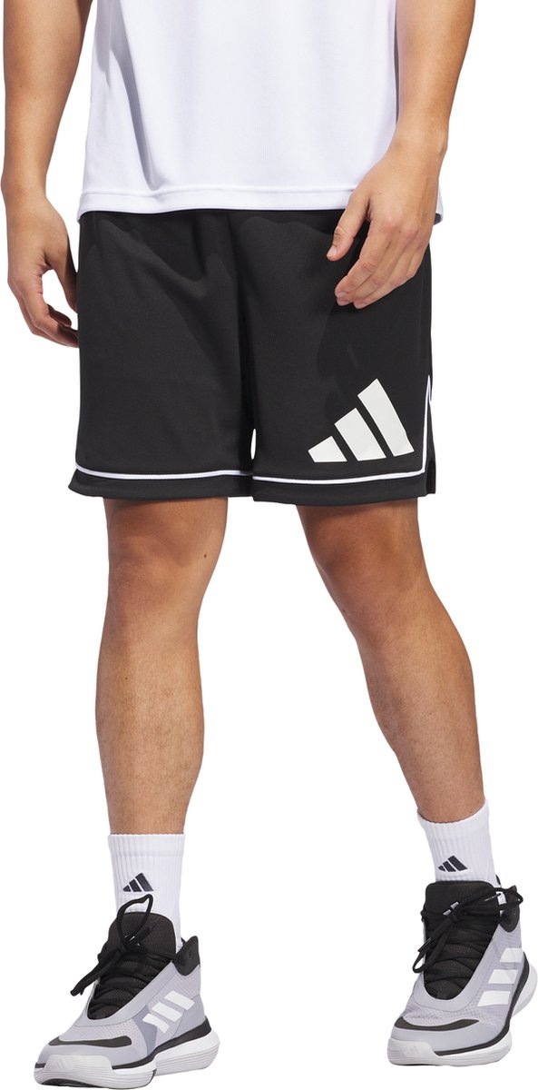 Adidas Performance Adidas Basketball Badge Of Sport Short Heren Zwart