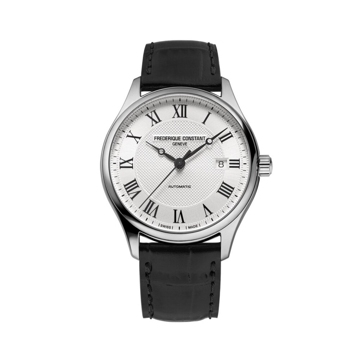 Frédérique Constant Classics FC-303MC5B6 Horloge - Leer - Zwart - Ø 40 mm