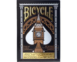 foto van Bicycle Architectural Wonders of the World - Premium Speelkaarten - Poker - Ultimates Collectie - Collectible