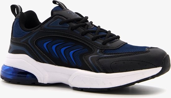 Foto: Osaga rex kinder sportschoenen zwart blauw maat 38 uitneembare zool