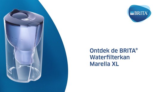 BRITA - Waterfilterkan - Marella XL - 3,5L - Wit - incl. 1 MAXTRA+  waterfilterpatroon