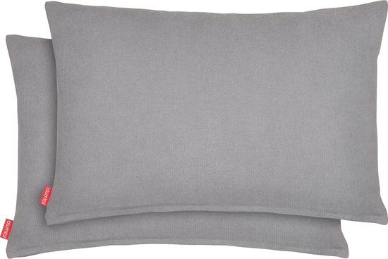 Lot de 2 Housse de Coussin 45x45cm Décoratif Canapé en Chenille