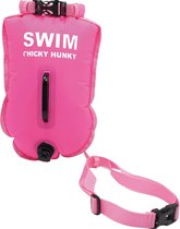 Nyloncoated Zwemboei 20L fluor Pink Zwemboei - Unisex | Swim Chicky & Swim Hunky