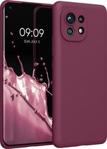 kwmobile telefoonhoesje voor Xiaomi Mi 11 - Hoesje voor smartphone - Back cover in bordeaux-violet