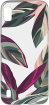Cellularline - Samsung Galaxy A10, hoesje style, forest