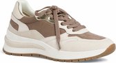 Tamaris Dames Sneaker 1-1-23704-27 430 beige normal Maat: 41 EU