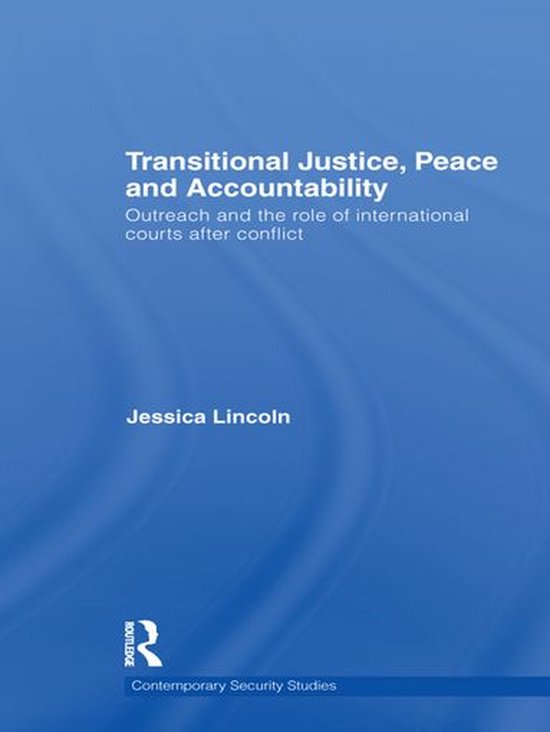Transitional Justice, Peace and Accountability - cover
