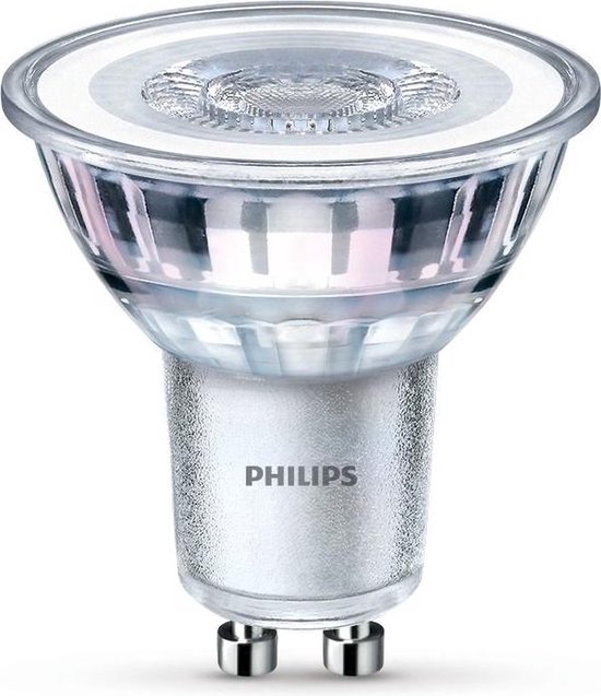 Philips LED spot GU10 3W 2700K 230lm warm wit.