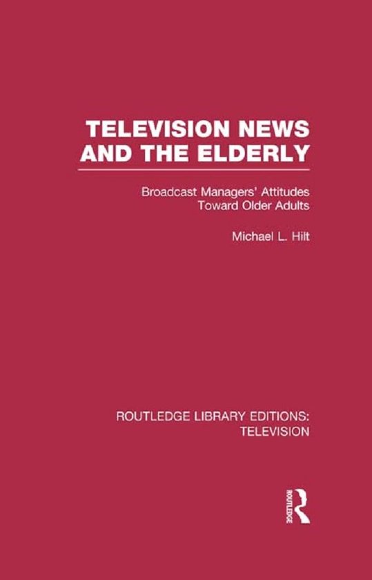 Television News and the Elderly - cover