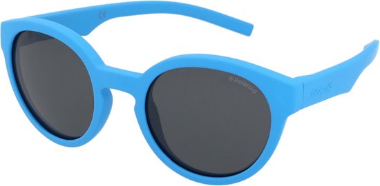 Polaroid kinder zonnebril 8019/s-m Pjp/m9 Junior Blauw Met Grijze Lens - gepolariseerd van Merkloos — afbeelding 4