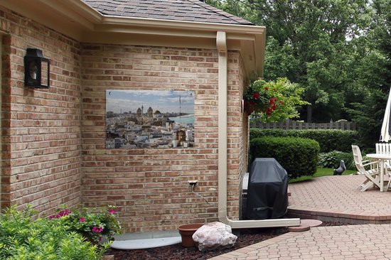 Posters de jardin à l'extérieur de Cadix - 90x60 cm - Toile de jardin - Affiche extérieure