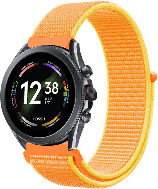 Classic Horlogebandje, compatibel met Fossil Gen 6 Smartwatch
