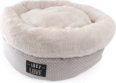 ! KUSSEN JUST LOVE ROND TP 50X20CM