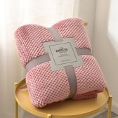 Warmtedeken - Afbeeldingskleur - 200 x 230cm - Fleece Deken - Knuffeldeken - Plaid