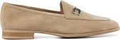 Unisa Instappers Dames - Instapschoenen / Damesschoenen - Suède - Dalcy sue - Beige - Maat 39