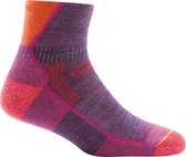 Darn Tough Women's Hiker 1/4 Midweight Wandelsokken Plum-Heather