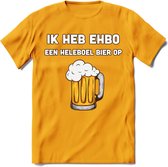 Ik Heb EHBO T-Shirt | Bier Kleding | Feest | Drank | Grappig Verjaardag Cadeau | - Geel - M