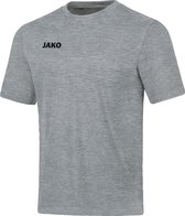 Jako Base T-Shirt Dames - Lichtgrijs Gemeleerd | Maat: 38