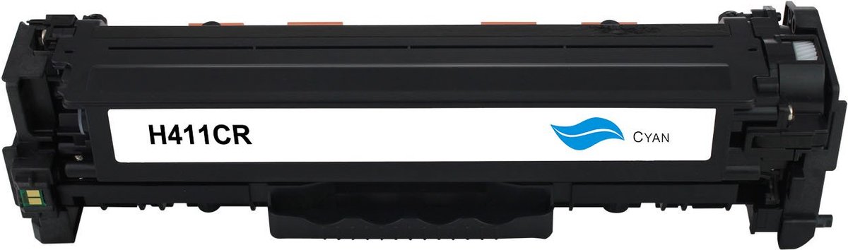 HP CE411A (305A) Toner Cartridge Cyaan - 2600 Pagina's - Huismerk Compatible - LaserJet Pro 300 M351A M375nw 400 M451 M475 - HP 305A - CE411A compatible - CE411A alternatief Tonercartridge HP inktcartridge