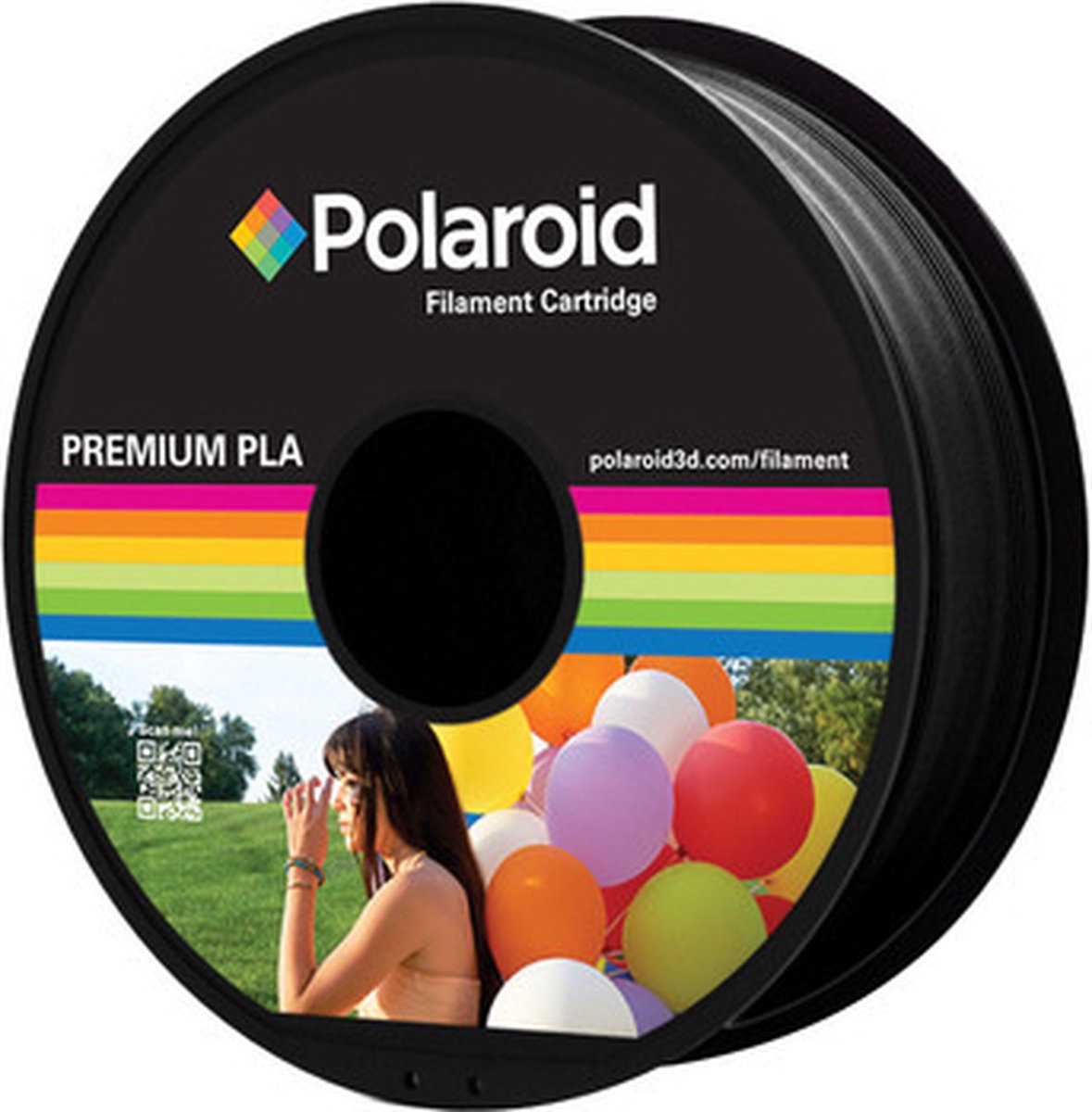 Polaroid 3D PL-8008-00 3D-printmateriaal Zwart 1 kg