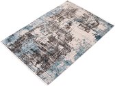 Blauw Grijs Vloerkleed | Sparrow - 220 x 160 cm