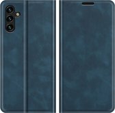 Cazy Samsung Galaxy A13 Hoesje - Portemonnee Book Case - Kunstleer - Blauw