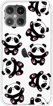 Apple iPhone 12 Hoesje - Mobigear - Design Serie - TPU Backcover - Panda - Hoesje Geschikt Voor Apple iPhone 12